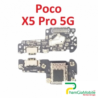 Cụm Chân Sạc Xiaomi Poco X5 Pro 5G Charger Port USBBo Main Sạc
